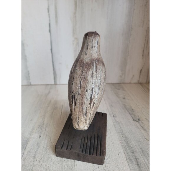 Wooden bird neutral unique home decor seagull - Picture 6 of 6